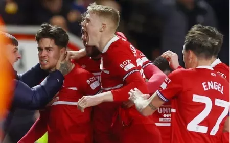 Middlesbrough Ungguli Chelsea di Leg Pertama Semifinal Piala EFL
