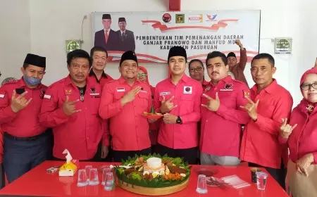 HUT PDI Perjuangan Dengan Tema SATYAM EVA JAYATE, Ganjar-Mahfud Menang Mutlak