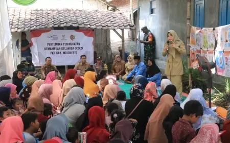 Bupati Ikfina Tekankan Pemenuhan Gizi di KPM Dusun Losari