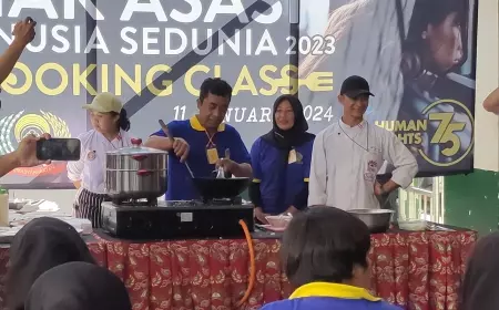 Warga Binaan Lapas Kediri Dilatih Memasak Menu Hotel Berbintang