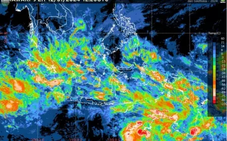 BMKG Prediksi Cuaca Ekstrem Terjadi Hingga Februari