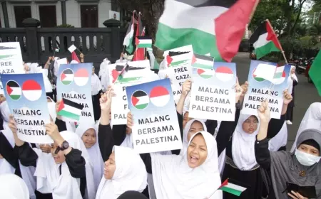 IKADI Kota Malang Terus Serukan Keadilan Untuk Palestina