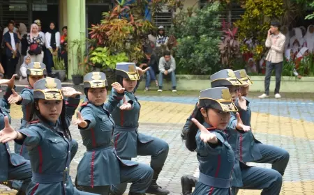 SMA Taman Harapan Malang Sukses Jaring Bibit Unggul Paskibra di LPBB Majapahit One