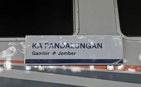 Jalur Kereta Terganggu Imbas KA Pandalungan Anjlok di Tanggulangin