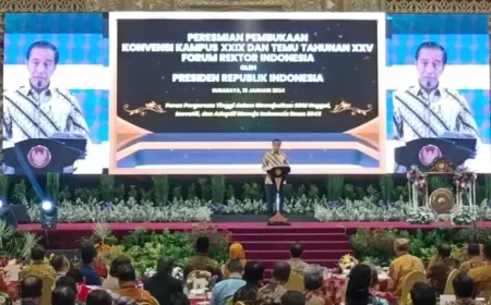 Presiden Jokowi: Sumber Daya Alam Tak Cukup, Perlu Tambah SDM Unggul dan Riset Dikembangkan