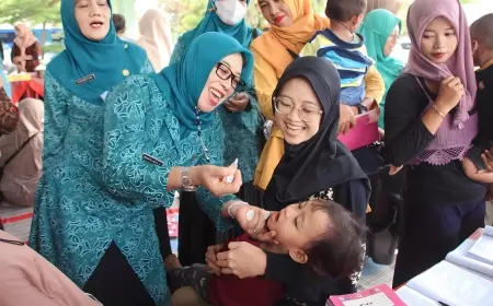 Gerak Cepat, Pemkab Lumajang Canangkan Sub PIN Polio
