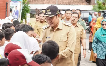 Pencanangan Sub PIN Polio, Lamongan Wujudkan Indonesia Emas 2045