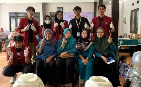 Trashformers Ala Mahasiswa HI UMM, Sulap Sampah Jadi Pupuk Kompos