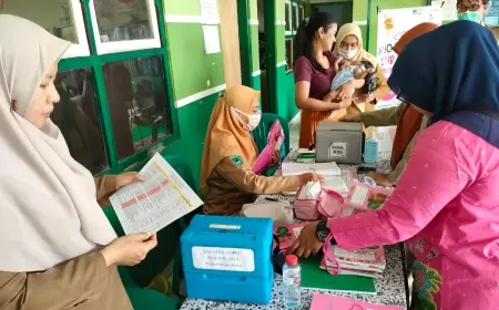 Kick Off Sub PIN Polio Capai 17,4 Persen di Hari Pertama