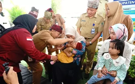 Pemkab Banyuwangi Masifkan Vaksinasi Polio, 174.237 Anak Jadi Sasaran