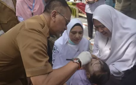 Sukseskan Sub PIN Polio, Ini Pesan Pj Bupati Bondowoso