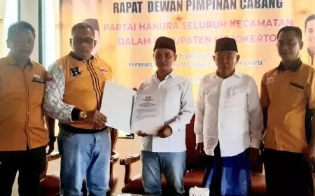 Hanura Rekom Gus Barra Maju Pilkada Kabupaten Mojokerto 2024
