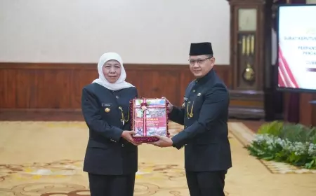 Aries Agung Paewai Resmi Teruskan Pimpin Kota Batu