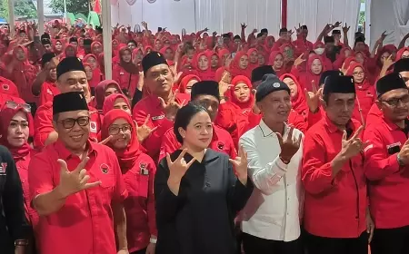 Safari ke Bojonegoro, Puan Maharani Yakin Menangkan Ganjar - Mahfud di Jatim