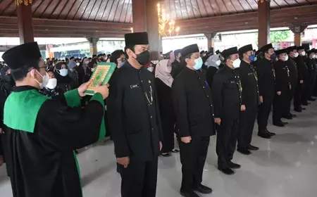 Mutasi Pejabat Eselon Pemkab Mojokerto Dimulai Bulan Februari