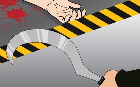 Tersulut Rasa Cemburu, Pria Di Mojokerto Bacok Temannya