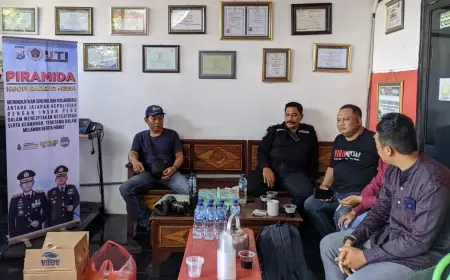 Polres Mojokerto Gandeng Insan Pers Perangi Berita Hoax