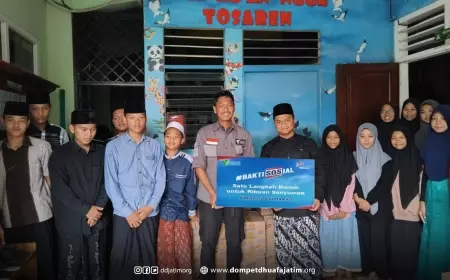 Dorong Tingkatkan Kebersihan, Dompet Dhuafa Jawa Timur Berkolaborasi PT Tempo Cabang Kediri Sasar Panti Asuhan