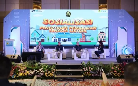 PLN dan Kementrian ESDM Sosialisasikan Penertiban Pemakaian Tenaga Listrik di Surabaya