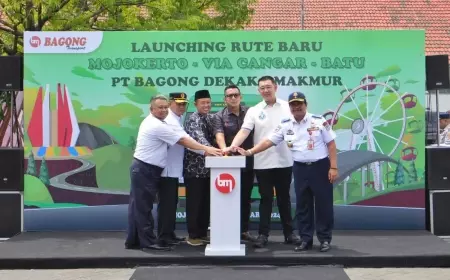Akhirnya, Mini Bus Mojokerto - Batu Via Cangar Resmi Beroperasi