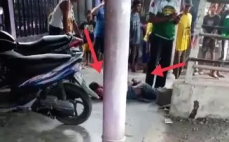 Curi Kotak Toko, Warga Jombang Babak Belur Kena Bogem Mentah