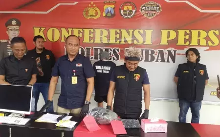 Polres Tuban Ringkus Pelaku Pencurian Komputer di Puskesmas