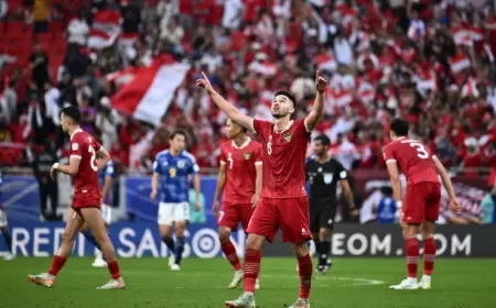 Tim Garuda Catat Sejarah Lolos ke Babak 16 Besar Piala Asia