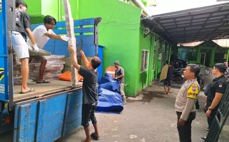 Polresta Malang Kota Lakukan Pengamanan Pendistribusian 9.808 Bilik Suara 