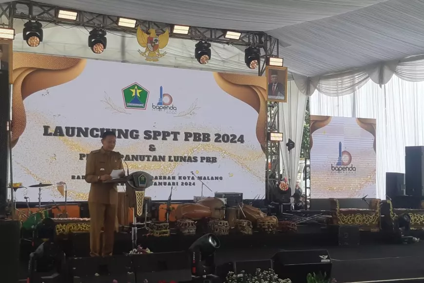 Launching SPPT PBB 2024 Dan Pekan Panutan Lunas PBB, Cara Pemkot Malang ...