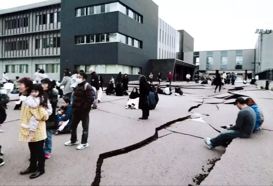 Gempa Besar Melanda Jepang, Aktivitas Daerah Ishikawa Lumpuh