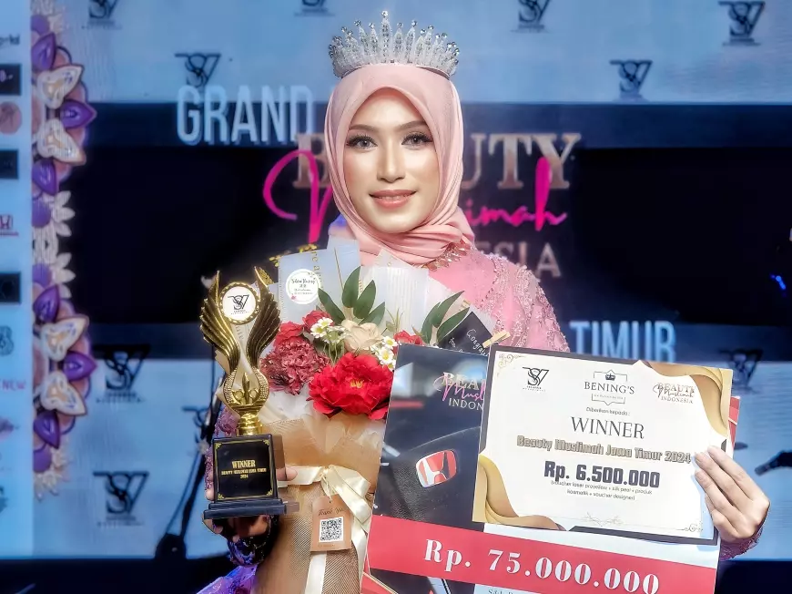 Alumni PGMI UMSIDA Menangkan Beauty Muslimah Jawa Timur 2024