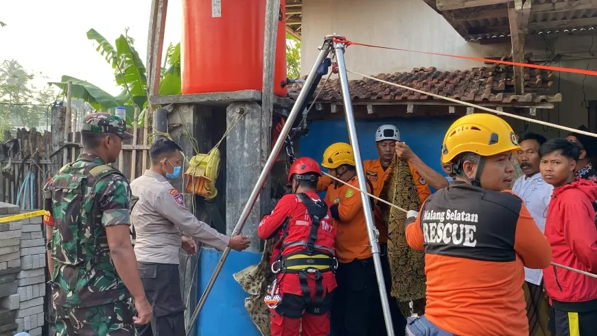 Perempuan Paruh Baya Ditemukan Meninggal  di Dalam Sumur di Kabupaten Malang