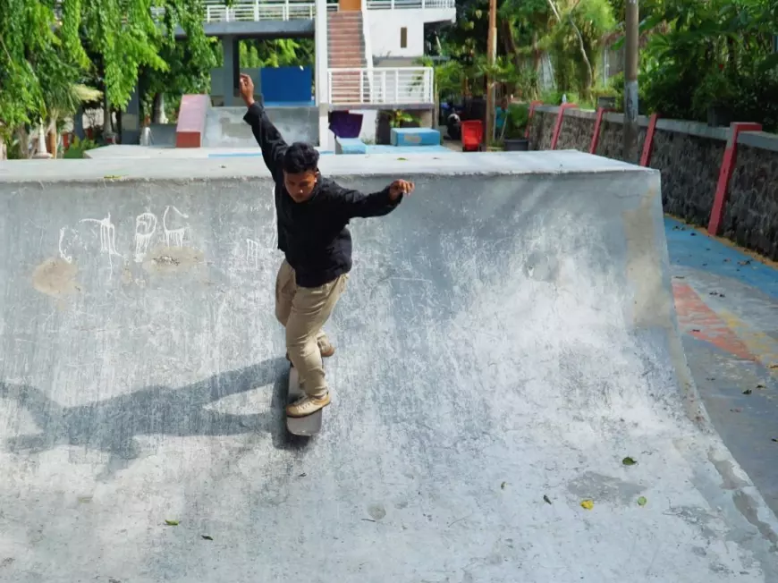 Fasilitasi Masyarakat di Perbatasan, Pemkot Surabaya Tambah Arena Skateboard dan BMX