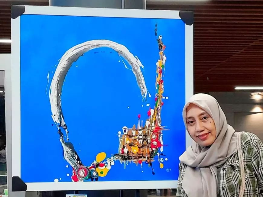 "Telenging Ati" Karya Seniman Didi Dyan, Bawakan Pesan Persatuan Jelang Pemilu 2024
