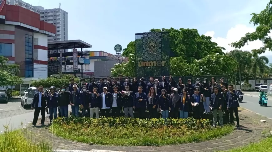 Aliansi Mahasiswa Indonesia Bersatu Gelar Aksi: Lawan Politik Dinasti dan Pelanggar HAM Berat