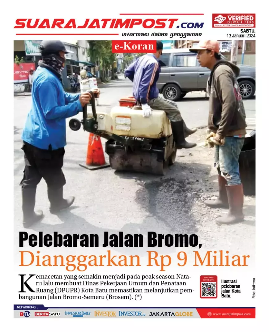 eKoran, Edisi Sabtu, 13 Januari 2024