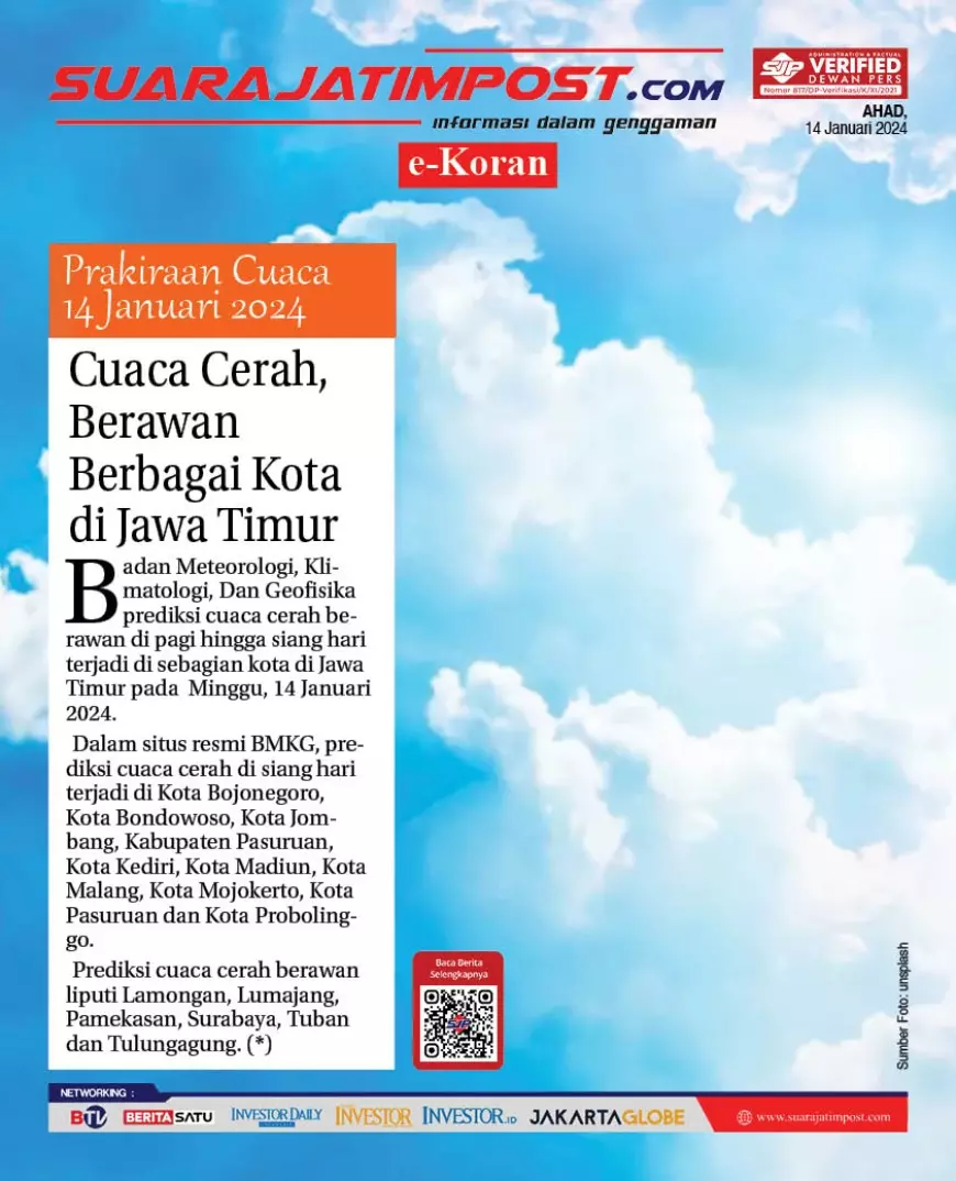 eKoran, Edisi Ahad, 14 Januari 2024