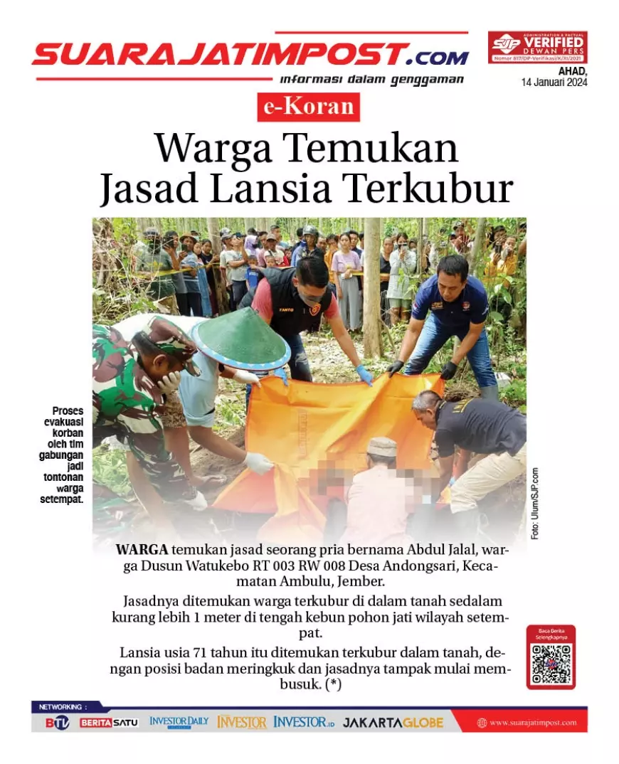 eKoran, Edisi Ahad, 14 Januari 2024