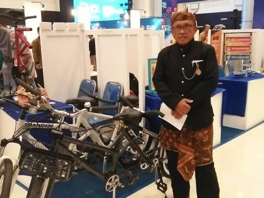Anti Nanggung, Profesor Desain Pertama ITS Ciptakan Sepeda Multiguna yang Inovatif