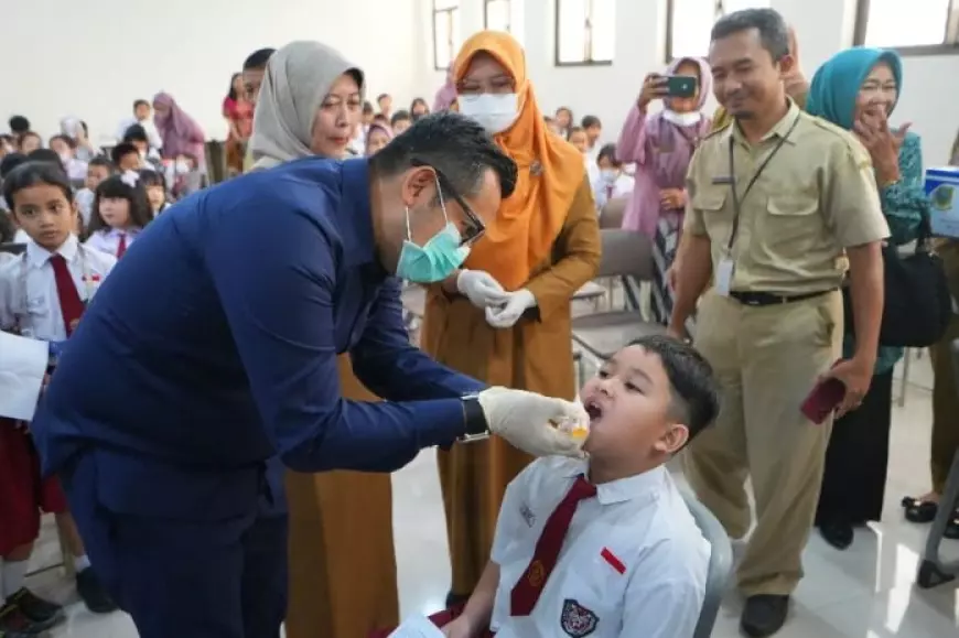 Pj Wali Kota Mojokerto : Semua Anak Harus Dapat Sub PIN Polio