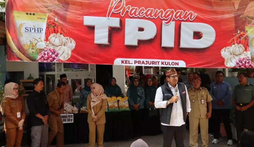 Resmikan Pracangan TPID, Pj Wali Kota Mojokerto Harap Inflasi Terjaga Baik