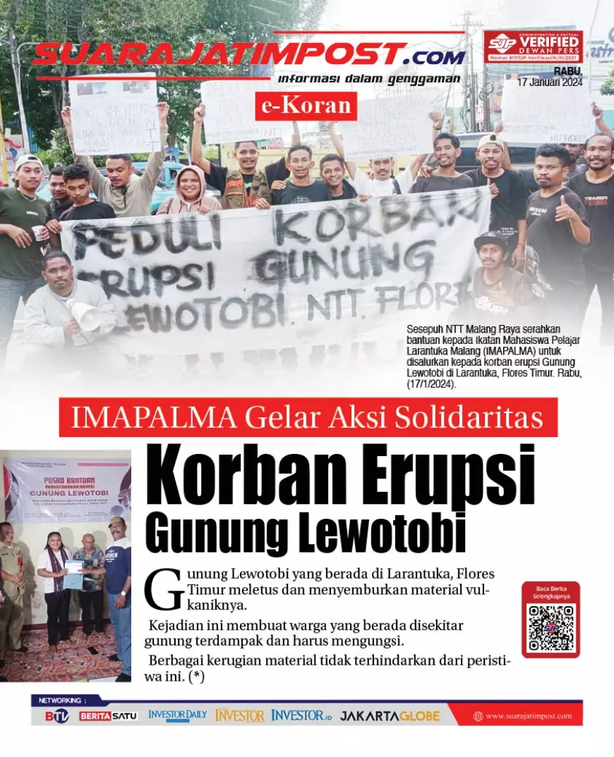 eKoran, Edisi Rabu, 17 Januari 2024
