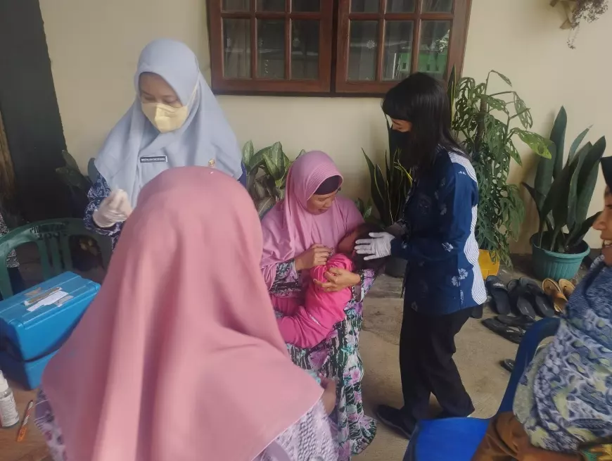 PIN Polio Hari Ke- 4 Kabupaten Malang capai Separuh dari Target
