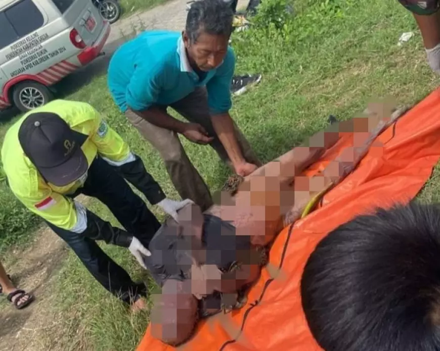 Mayat Pria Mr X Ditemukan Mengapung di Sungai Bengawan Solo Gresik