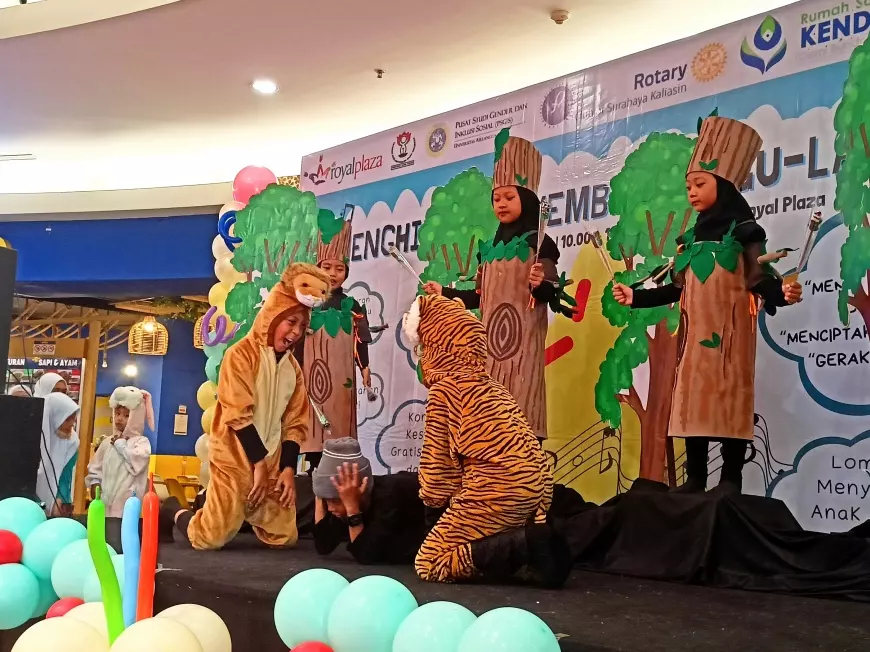 Peduli Alam, Sekolah Alam Avesiena Malang Tampilkan Drama Musikal Bertajuk "Save Our Forest"