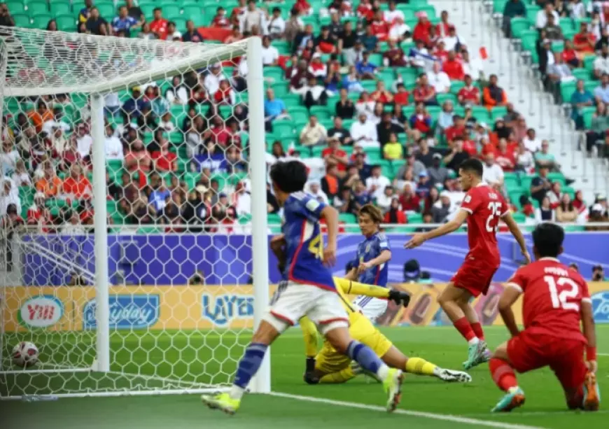 Belum Mampu Imbangi Jepang, Indonesia kalah 1-3
