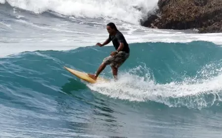 Surfing Paradise: Pantai Dampar, Permata Tersembunyi di Lumajang