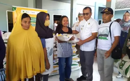 Monev Bantuan Pangan, Pj Bupati Bondowoso: Ini Murni dari Pemerintah