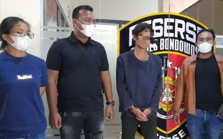 Satreskrim Polres Bondowoso Bekuk DPO Pemerkosaan di Bali
