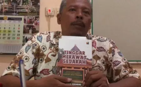 Melalui Buku, Kades di Jombang Kenalkan Sejarah Desa Pada Generasi Muda